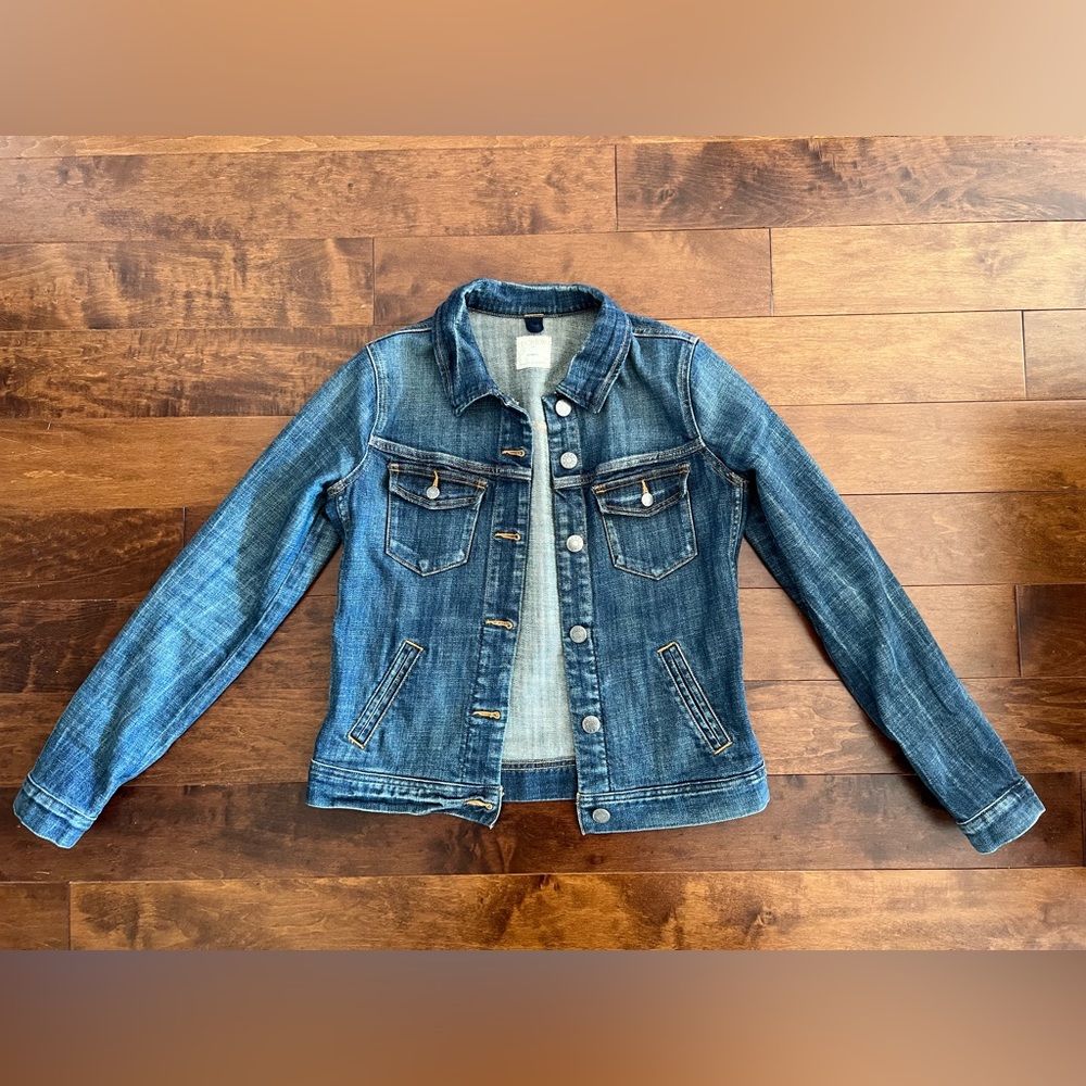 Jcrew Stretch Denim Jacket